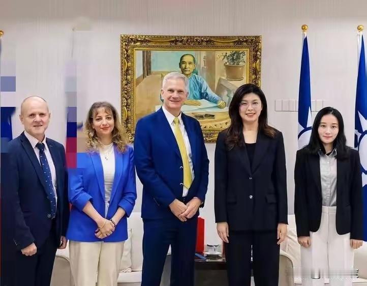 苗头不对！郑丽文副手提特殊统一方案，美西方驻台代表排队求见蔡旭岑是郑丽文的副手