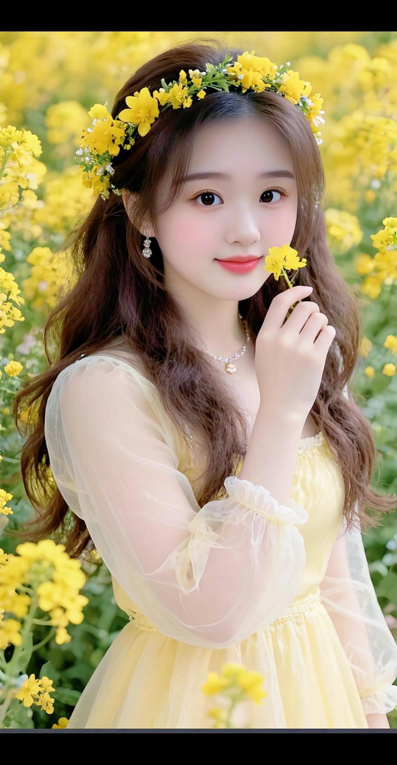 春日田园油菜花花开