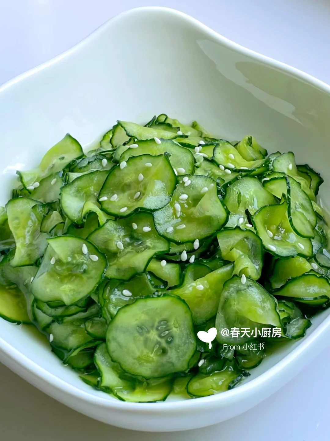 柠檬芥末黄瓜 春夏吃清爽又上头！5分钟搞定