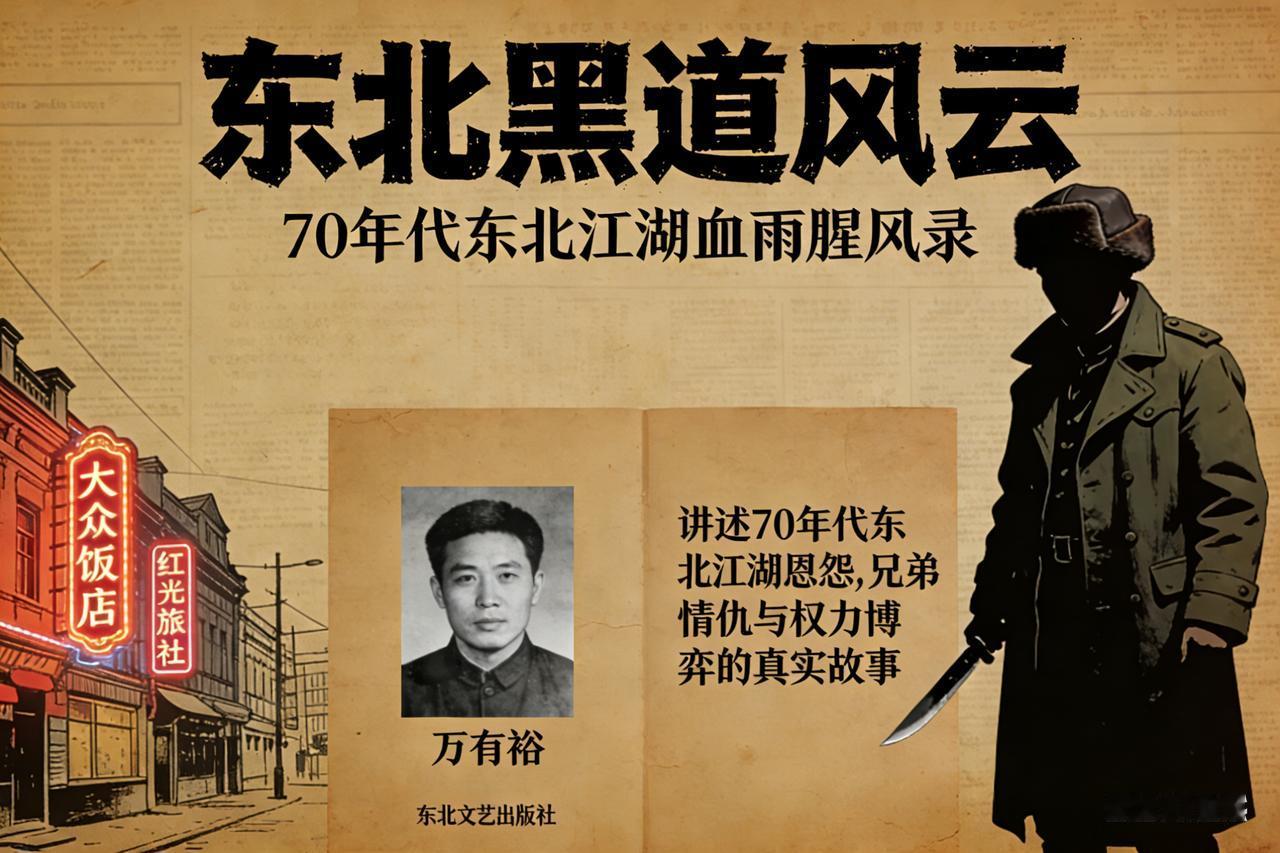 《东北黑道风云》连载23警察询问歹徒的体貌特征，红鼻头描述道：“十个男的，一