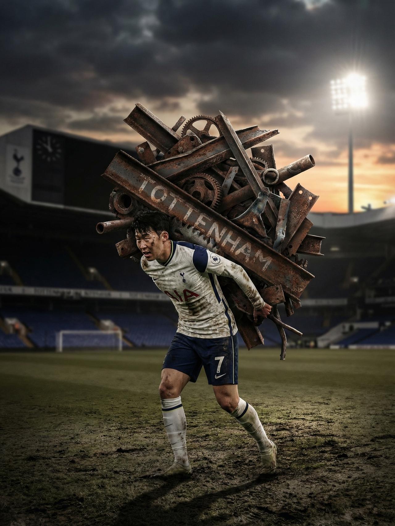 上个赛季，孙兴慜这个韩国男人，是怎么把热刺这支球队给扛起来的。