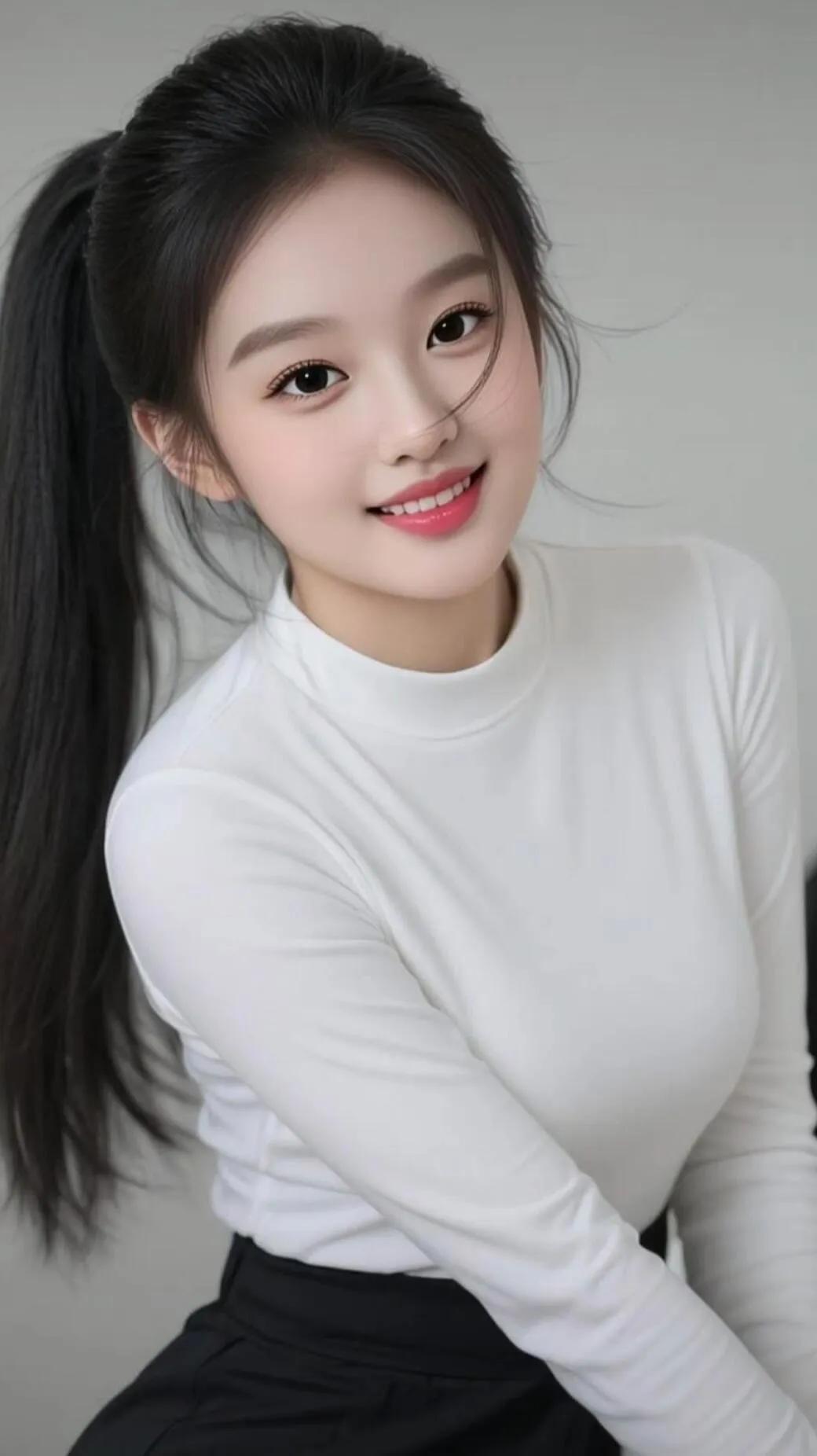 气质美女清纯甜美心动女孩颜值