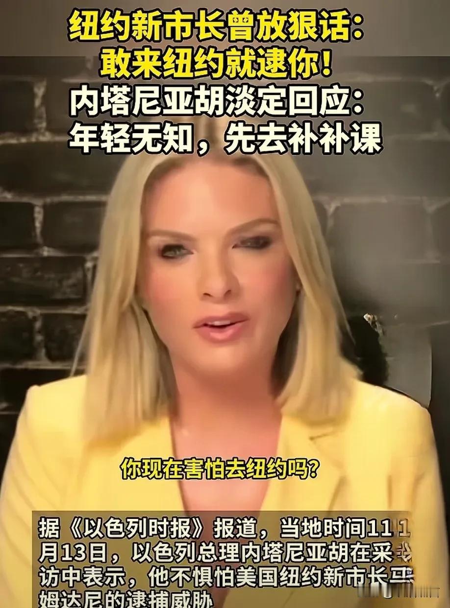 美国州长要逮捕以色列总理内塔尼亚胡，特朗普被啪啪打脸！美国纽约新州长直接威胁