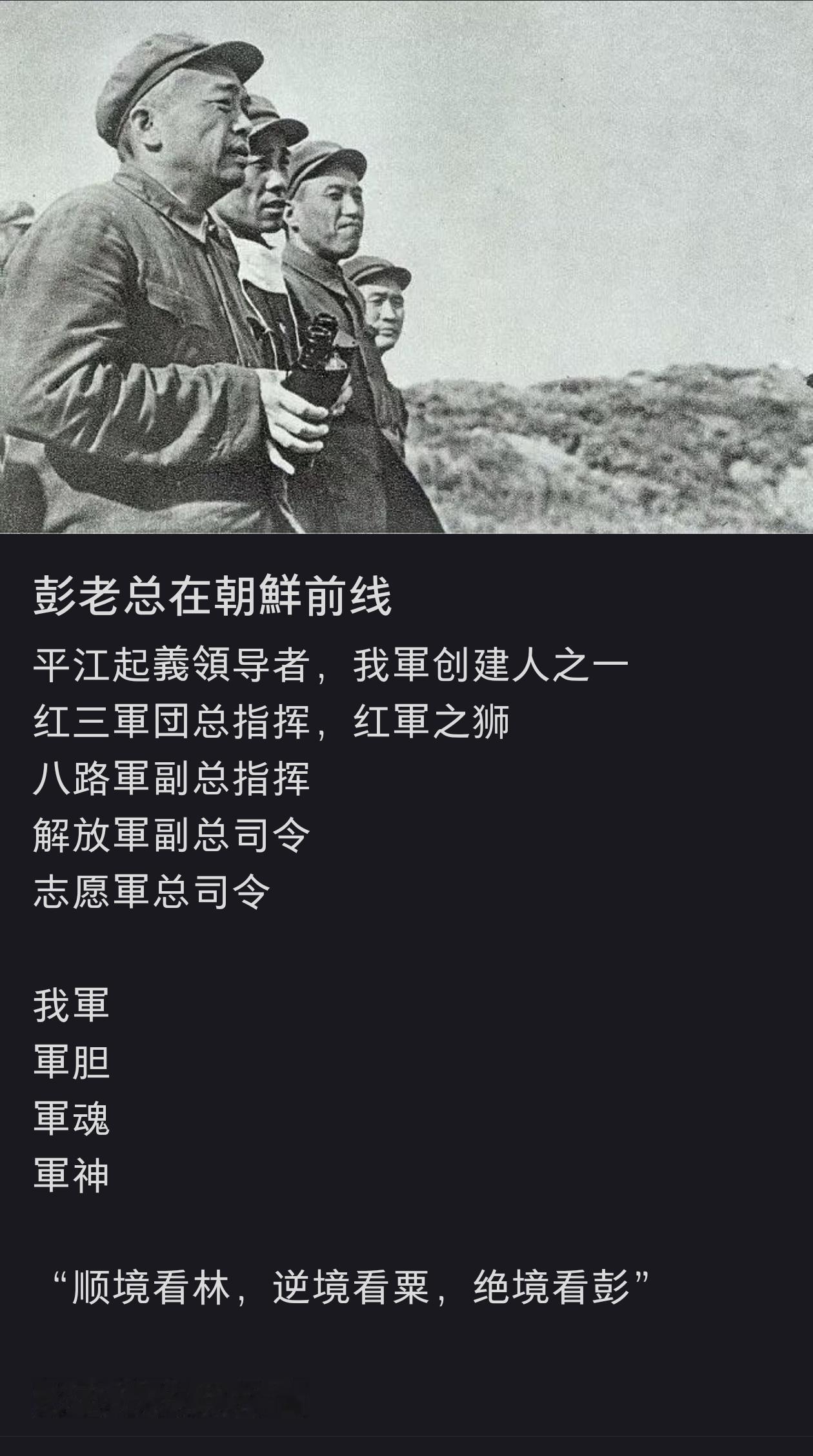 网友对彭总的评价，挺到位的！