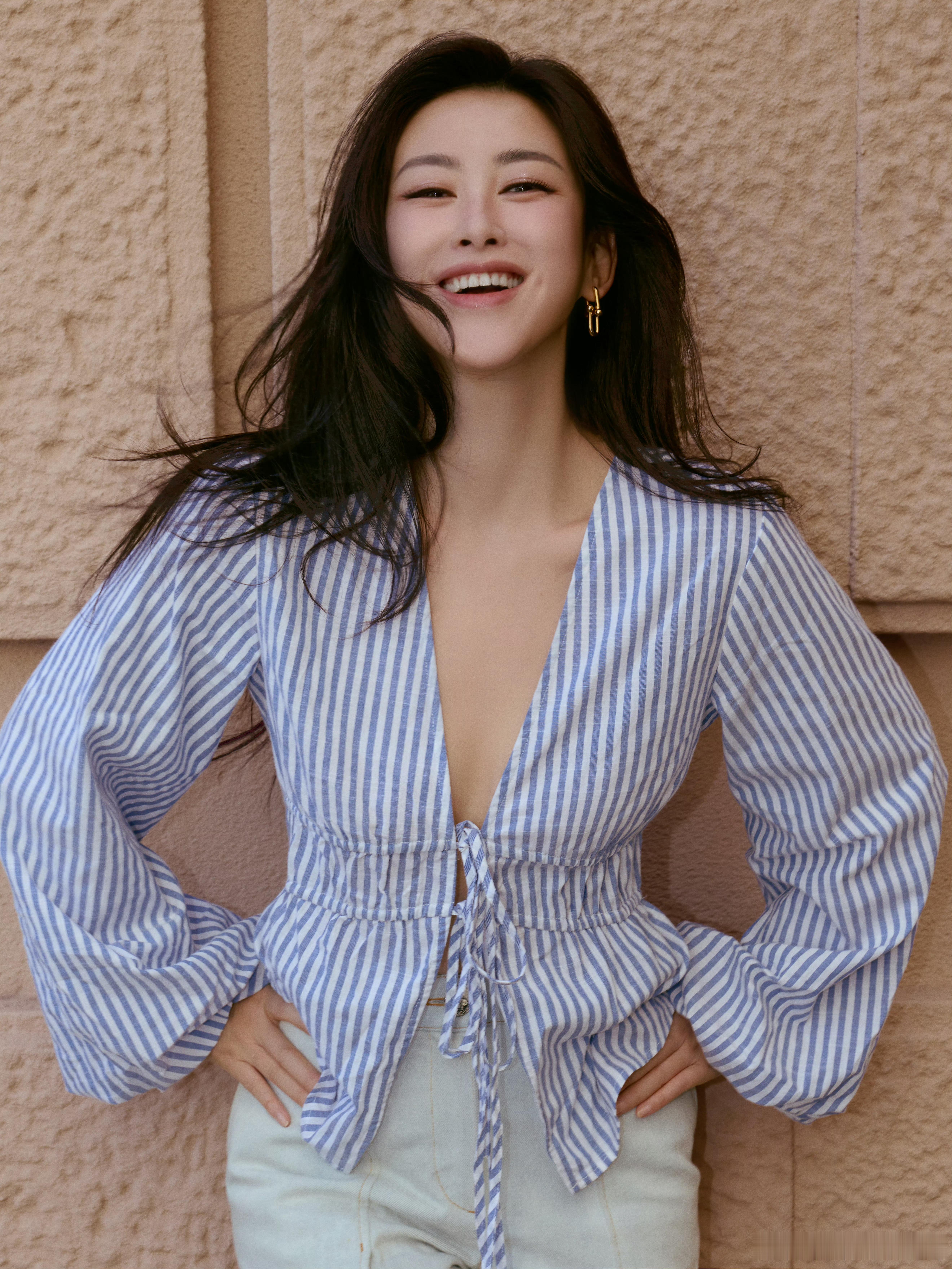 朱珠夏日美照💙🍃​​​