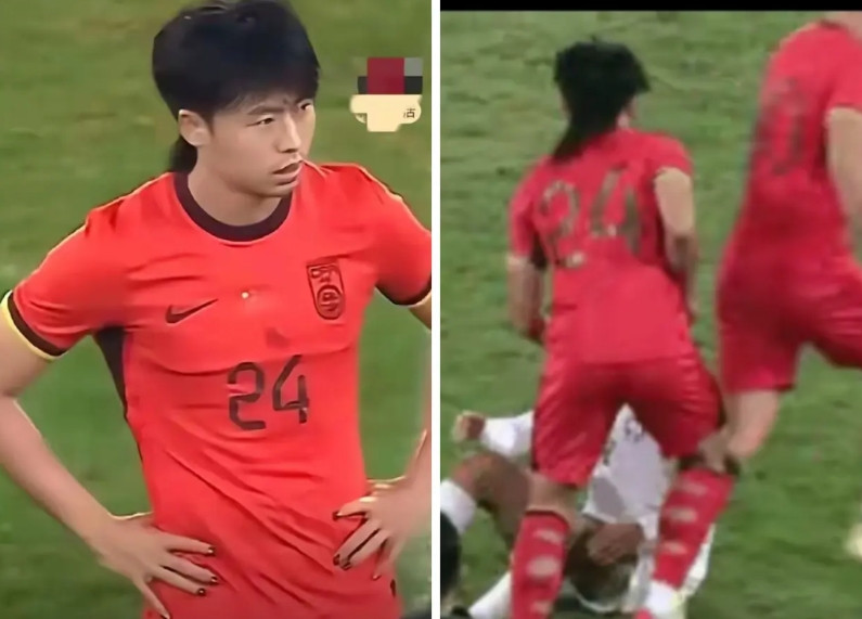 汪士钦大概可以告别国足生涯了。之前在对越南的比赛中就因为长发美甲的造型饱受诟病，