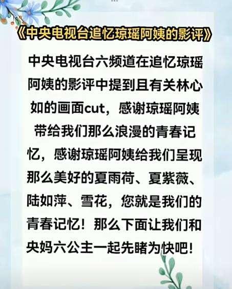 林心如成为金牌制片人后，很多人嘲笑林心如没有演技，那林心如到底有没有演技了，林心