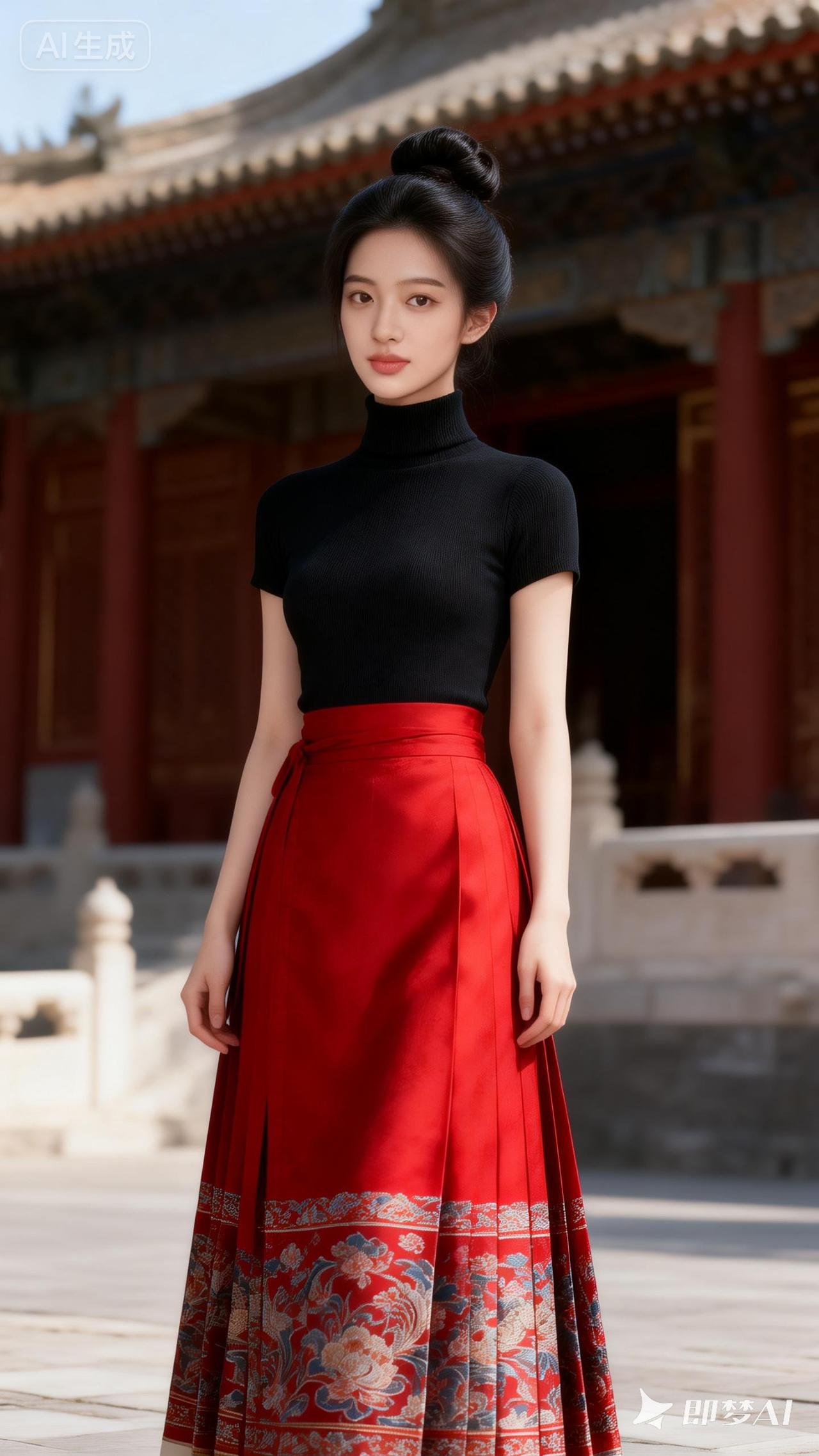 红黑撞色，古典与现代的完美结合！