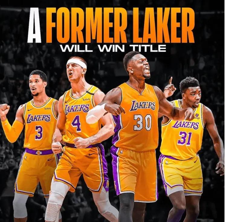 NBA分区决赛开始了，前湖人旧将之一将获得冠军！雷霆的卡鲁索是前湖人球员森林