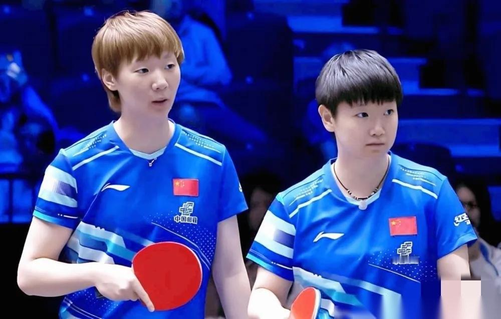 我告诉你，孙颖莎和王曼昱，根本不是一个物种。孙颖莎，是外战的王。三大赛5个单打冠