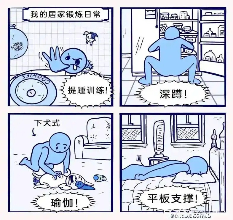 你的居家锻炼是？​​​