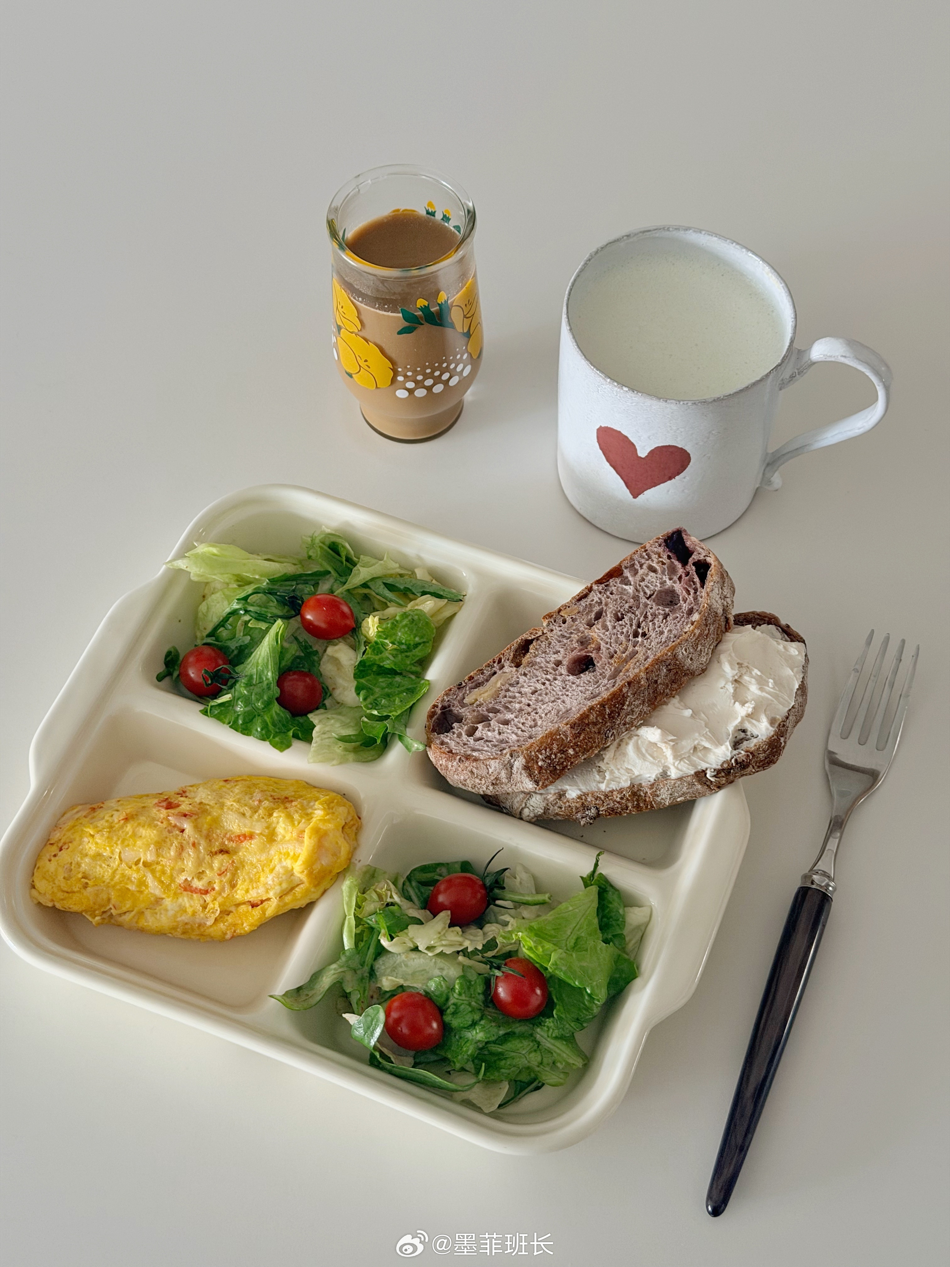 早餐吃得好心情就好好呀🥖🍳