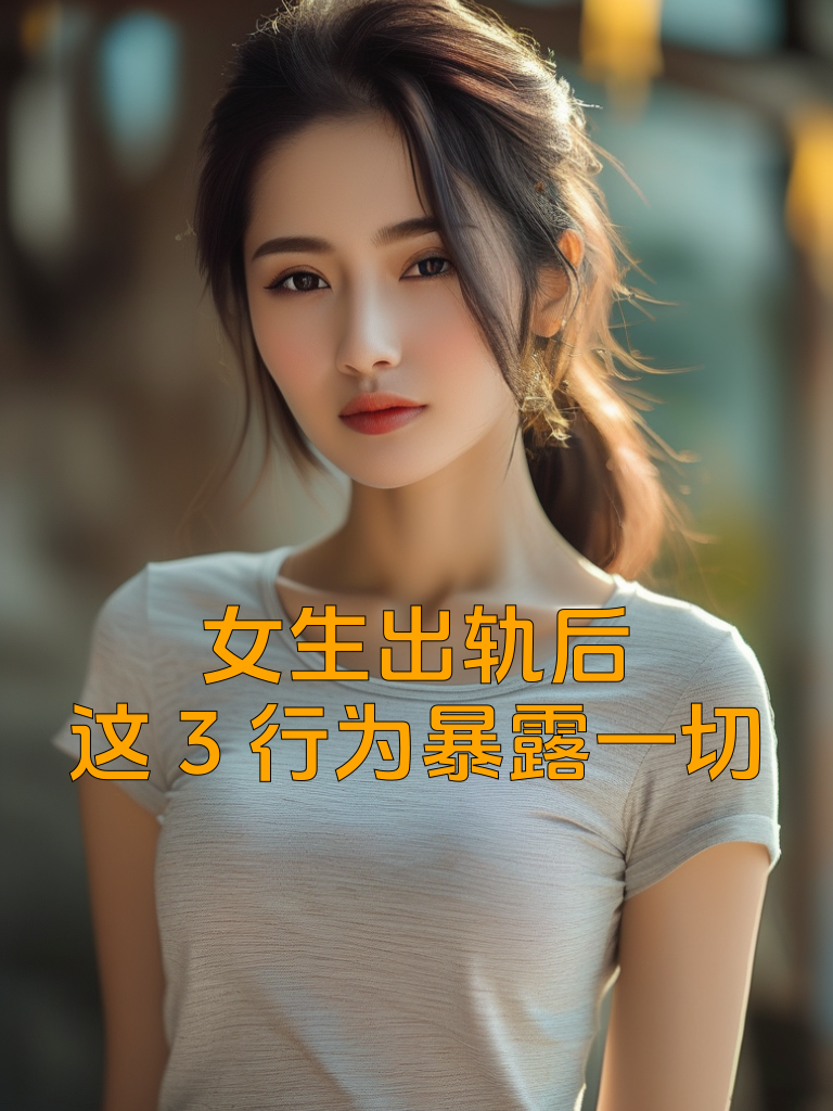 女生出轨后，这3行为暴露一切