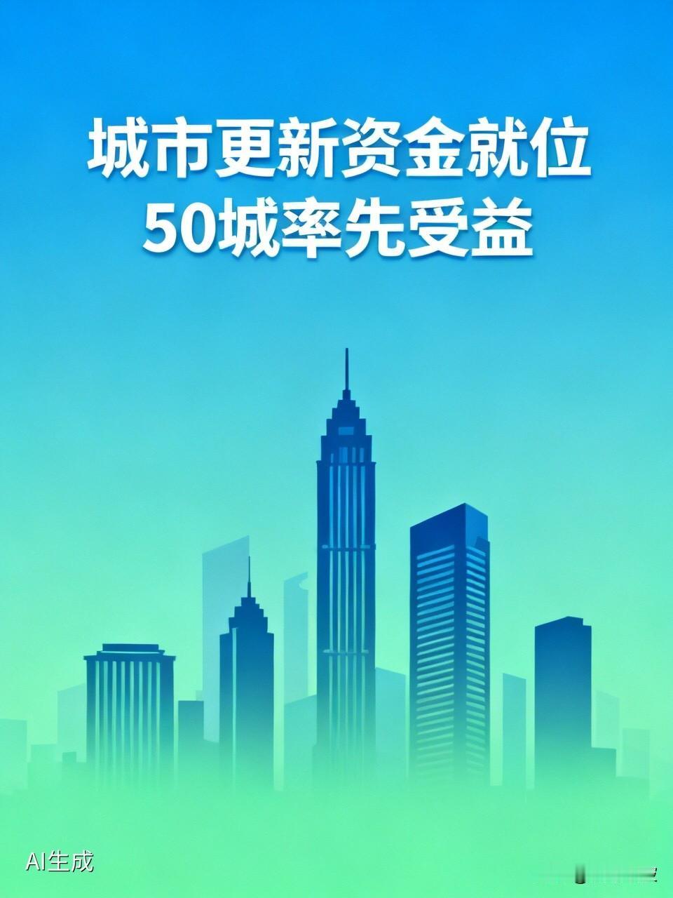城市更新不差钱了？财政部摊牌：五大“钱袋”到位，这50城先受益大家最关心