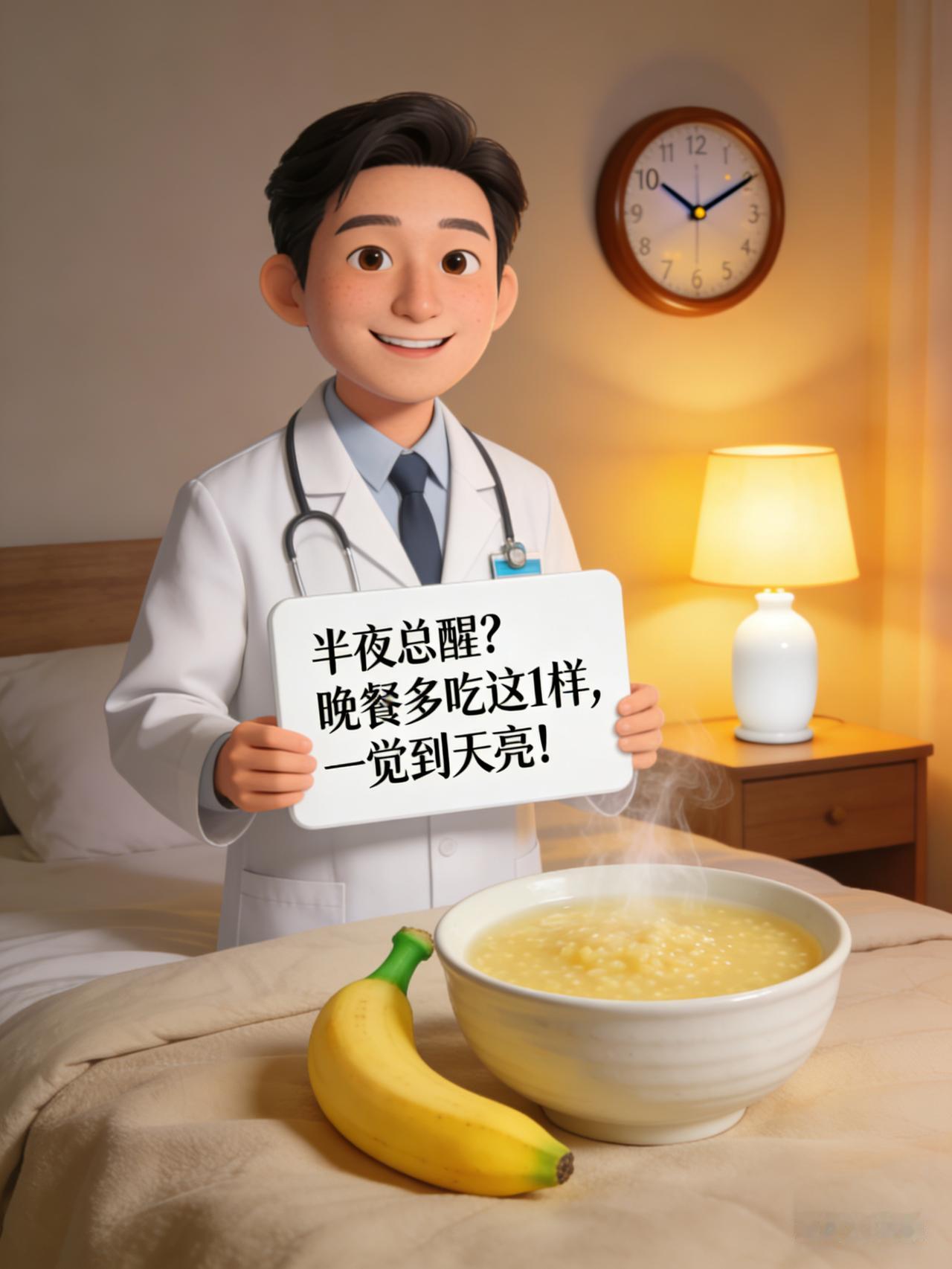 半夜总醒？医生：晚餐多吃这1样，一觉到天亮！总是凌晨3、4点醒？别硬扛！