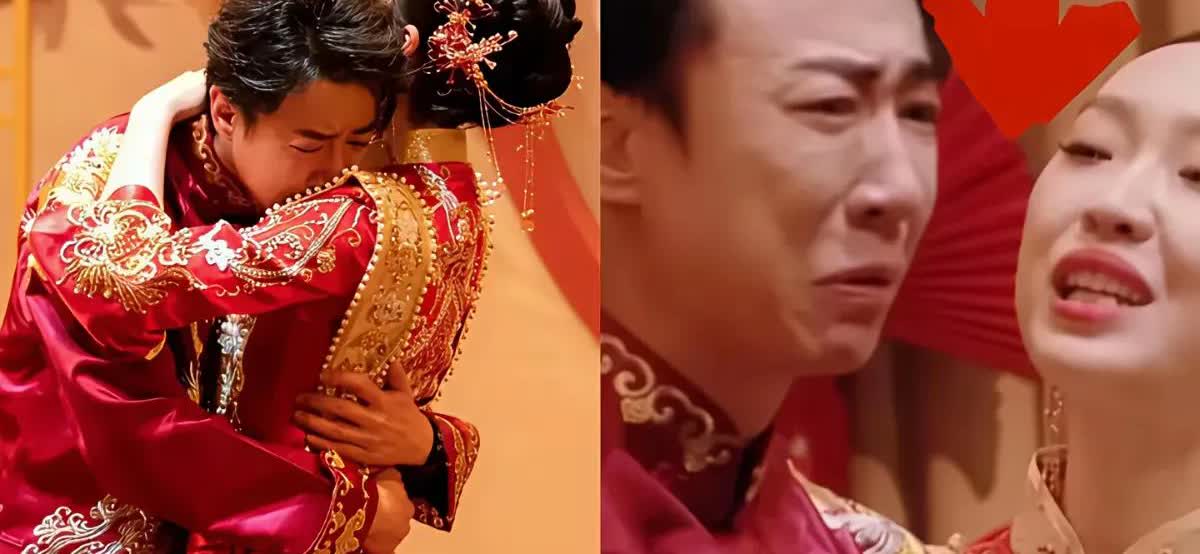 46岁带娃再婚的董璇，37岁初当新郎的张维伊，婚礼上他哭到失控——不是激动，是悬