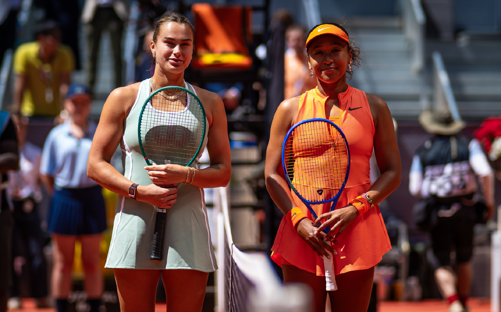 萨巴伦卡逆转过关延续卫冕之旅💪WTA1000马德里站第四轮四满贯得主对决，卫冕