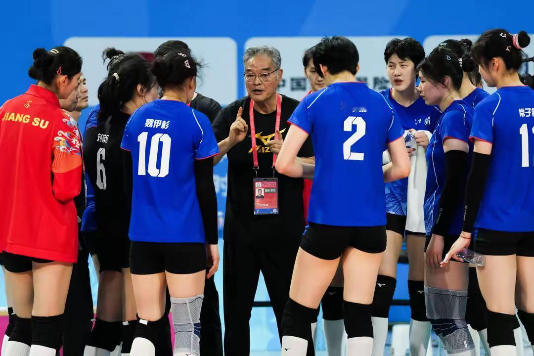全运会U18女排前八决出！第一名，江苏女排，昨晚以3:1击败上海女排，为江苏