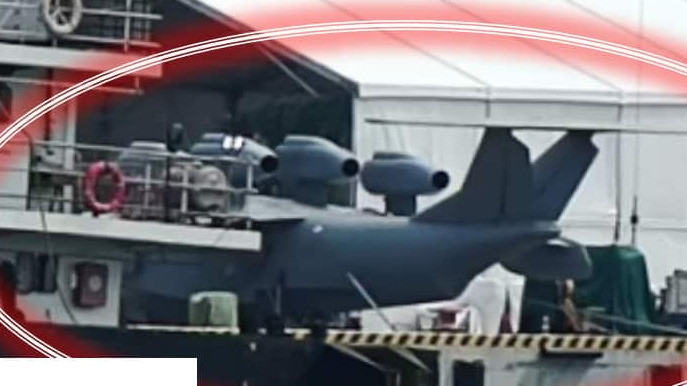 【台媒关注大陆“翼地效应机”可高速低空登岛】台多家媒体关注到大陆一款前所未见的“