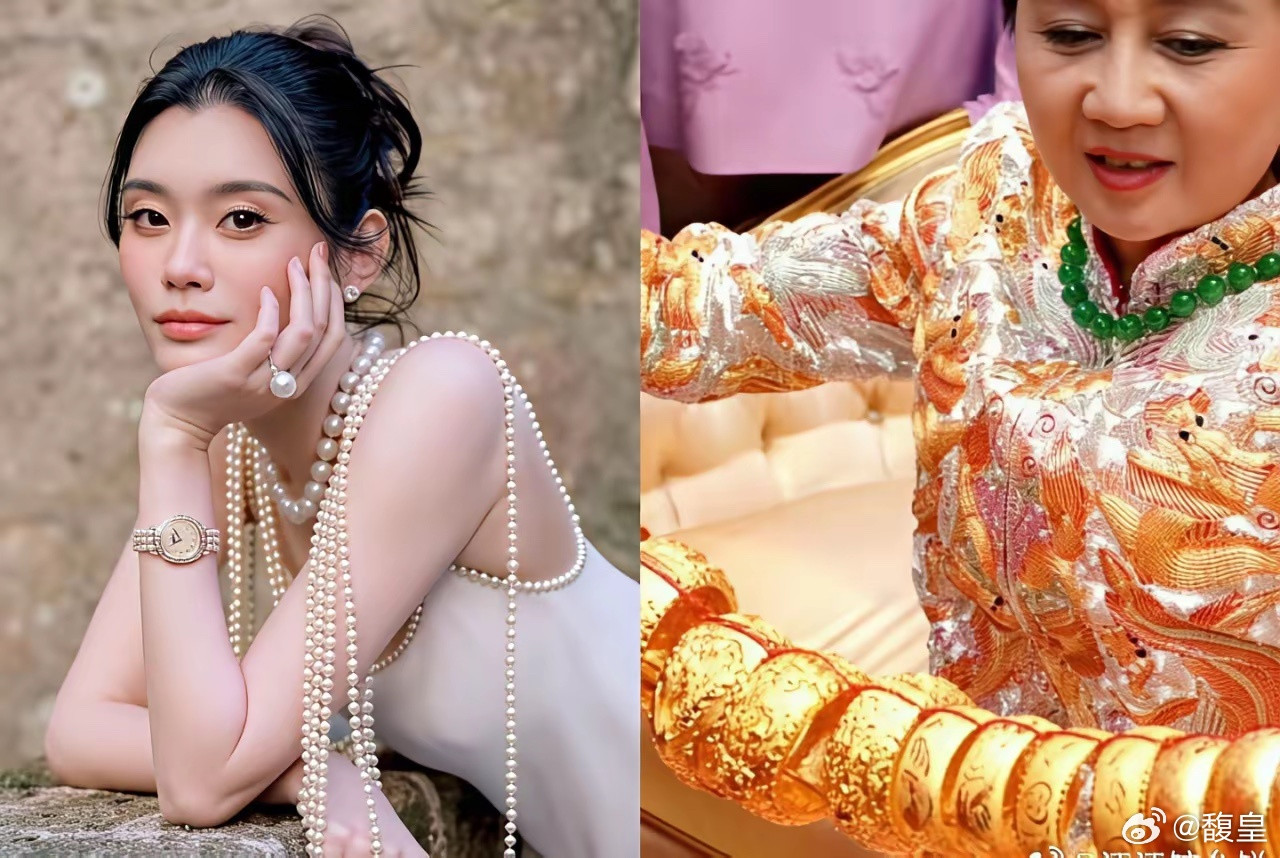 四太梁安琪为啥送女儿就是满屋黄金，送奚梦瑶就是珠宝呢