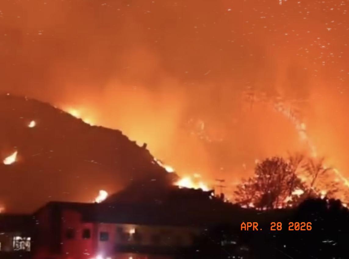 日本传来新消息！​​4月28日新华社、日本共同社同步确认，岩手县大槌町的山火已