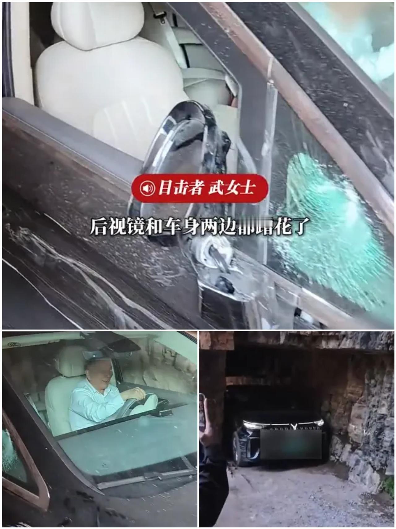 见过勇的，见过猛的大爷开MPV硬闯这条路真是又勇又猛又虎河北邢台这条村