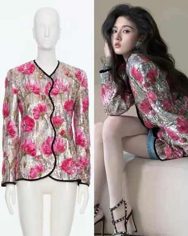华伦天奴这个衣服宋祖儿尽力了