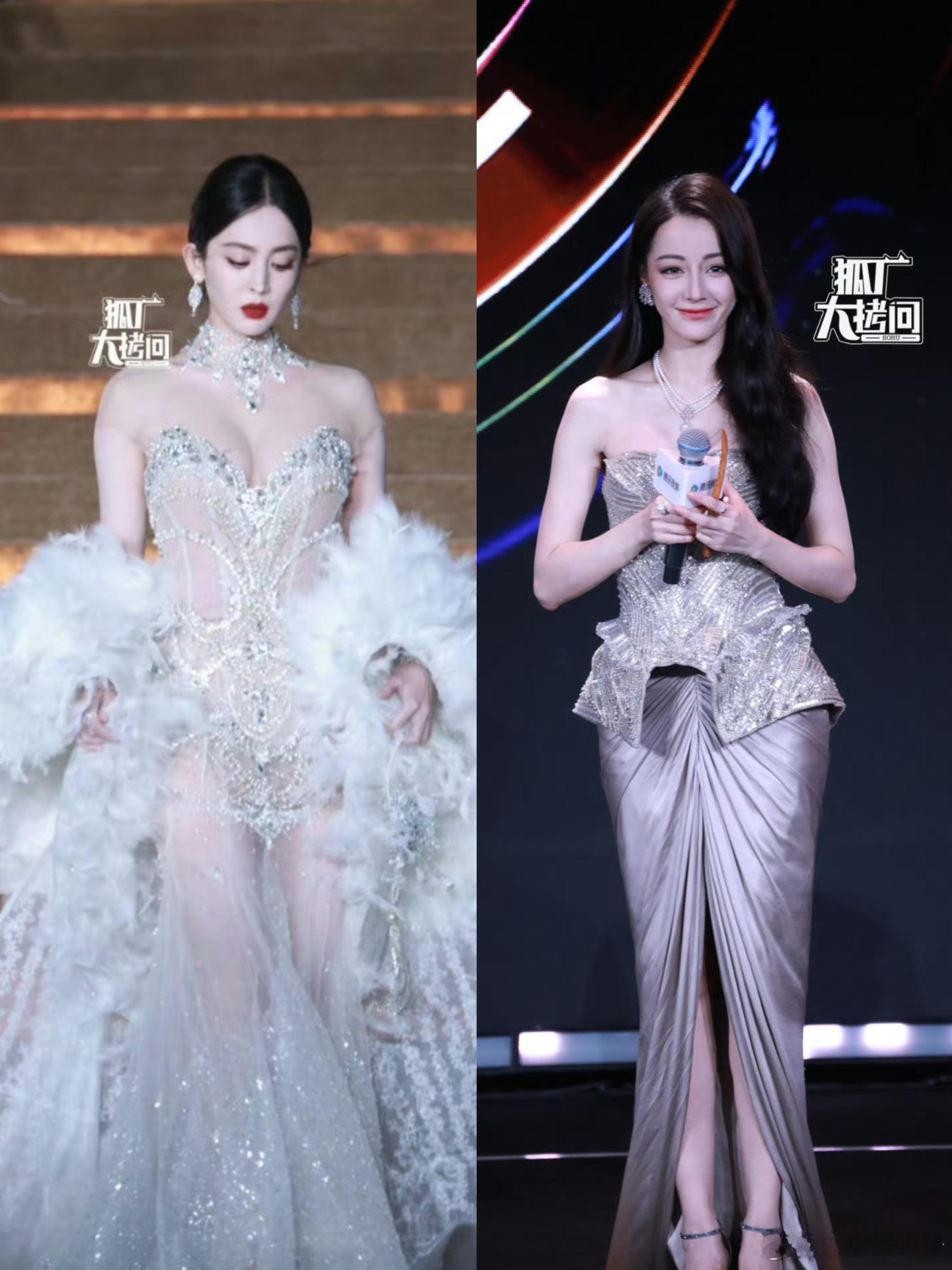 如果两位美女在红毯上同框，会美成啥样呢​​​