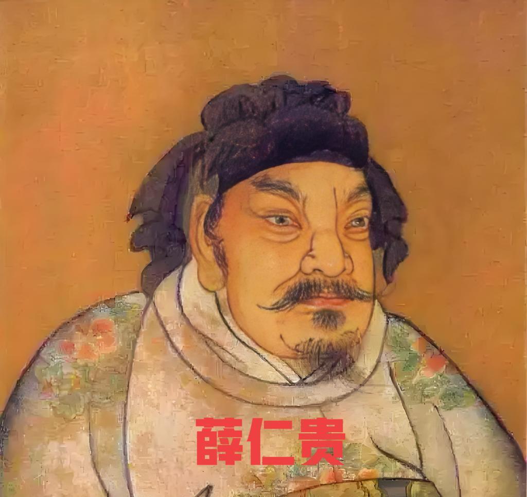 公元662年，薛仁贵大败回纥，俘虏降卒十余万。薛仁贵一声令下：“把男的全部埋了，