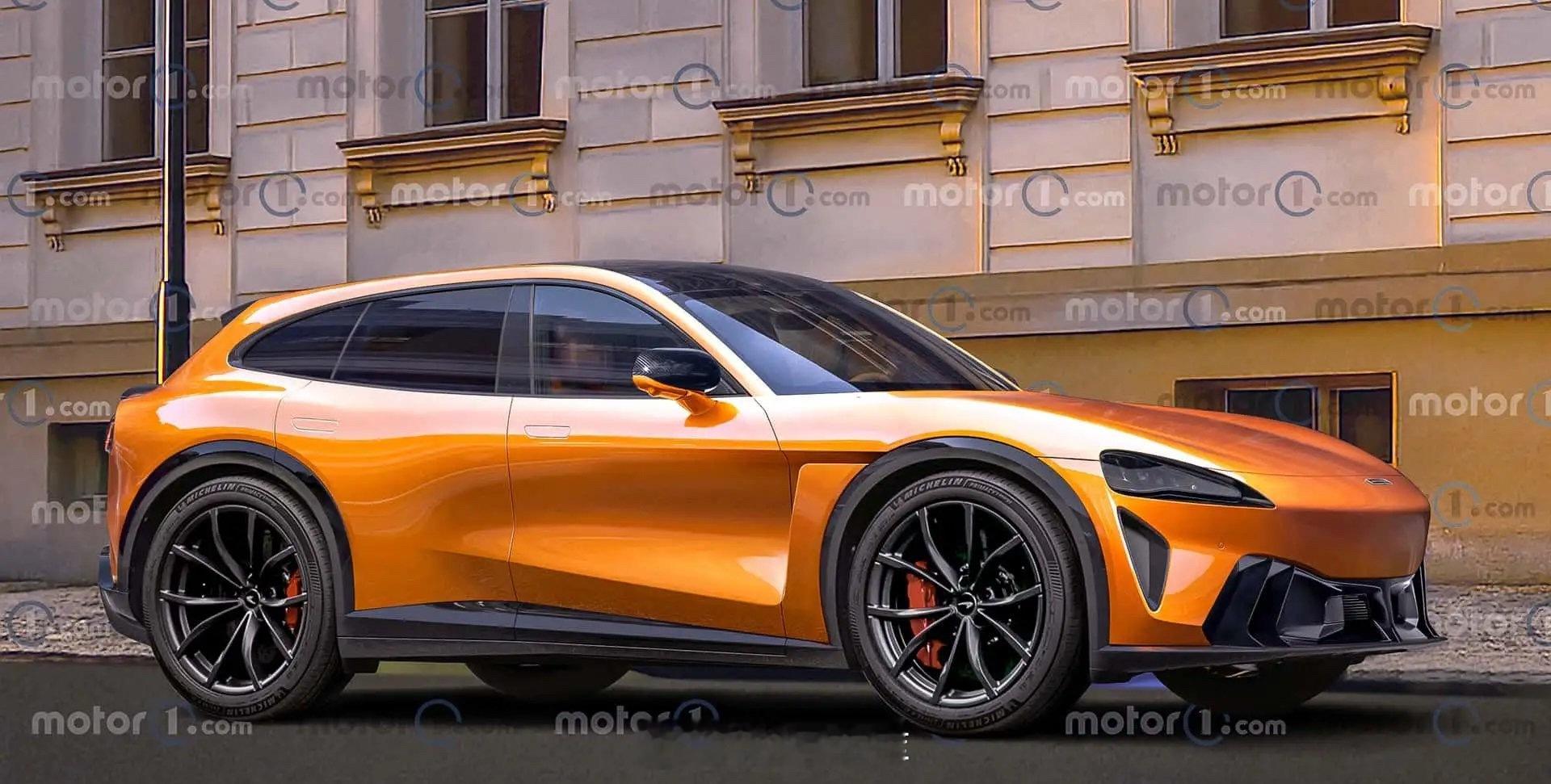 海外媒体对迈凯伦SUV的预测渲染图，似曾相识啊…42how迈凯伦