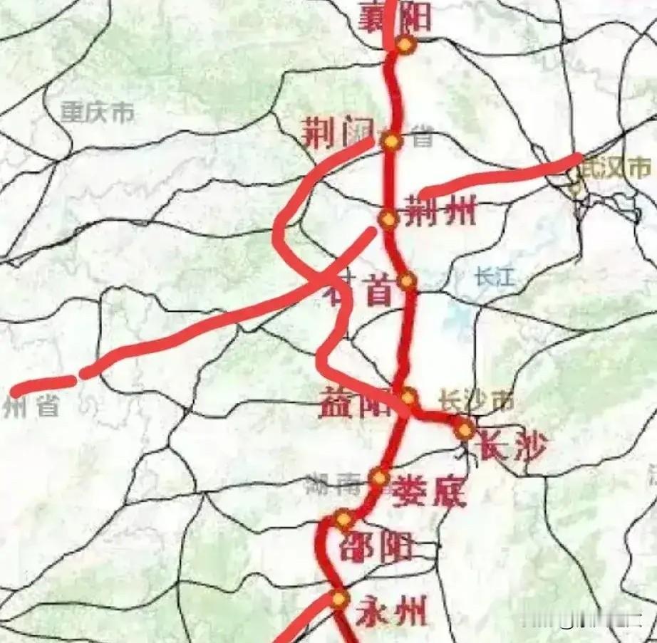 呼南高铁避开荆州绕了宜昌，缘由是因为宜昌是副中心城市。事实上并不是这个原因，是时