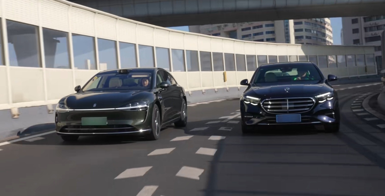 只看前脸，享界S9pk奔驰E级，谁更好看？