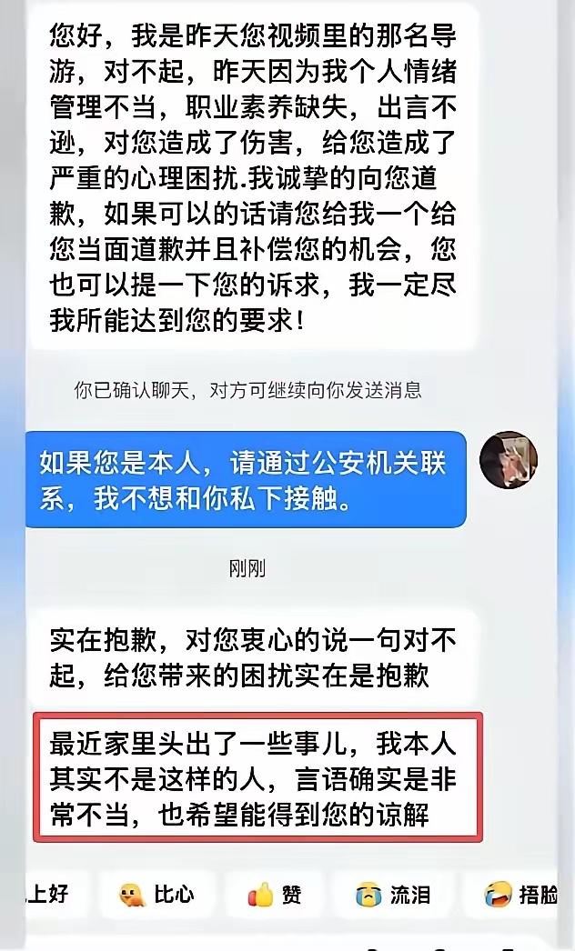 真的很难理解，在北京从业十几年、专门带外籍旅行团的老导游，本该最懂礼仪、最守规矩