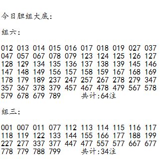 福彩3D第2025047期胆码大底★吐槽：连续两期胆码都选错了，昨日最先看有