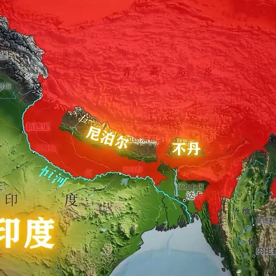 迄今最完美的中印边界线地图​​​