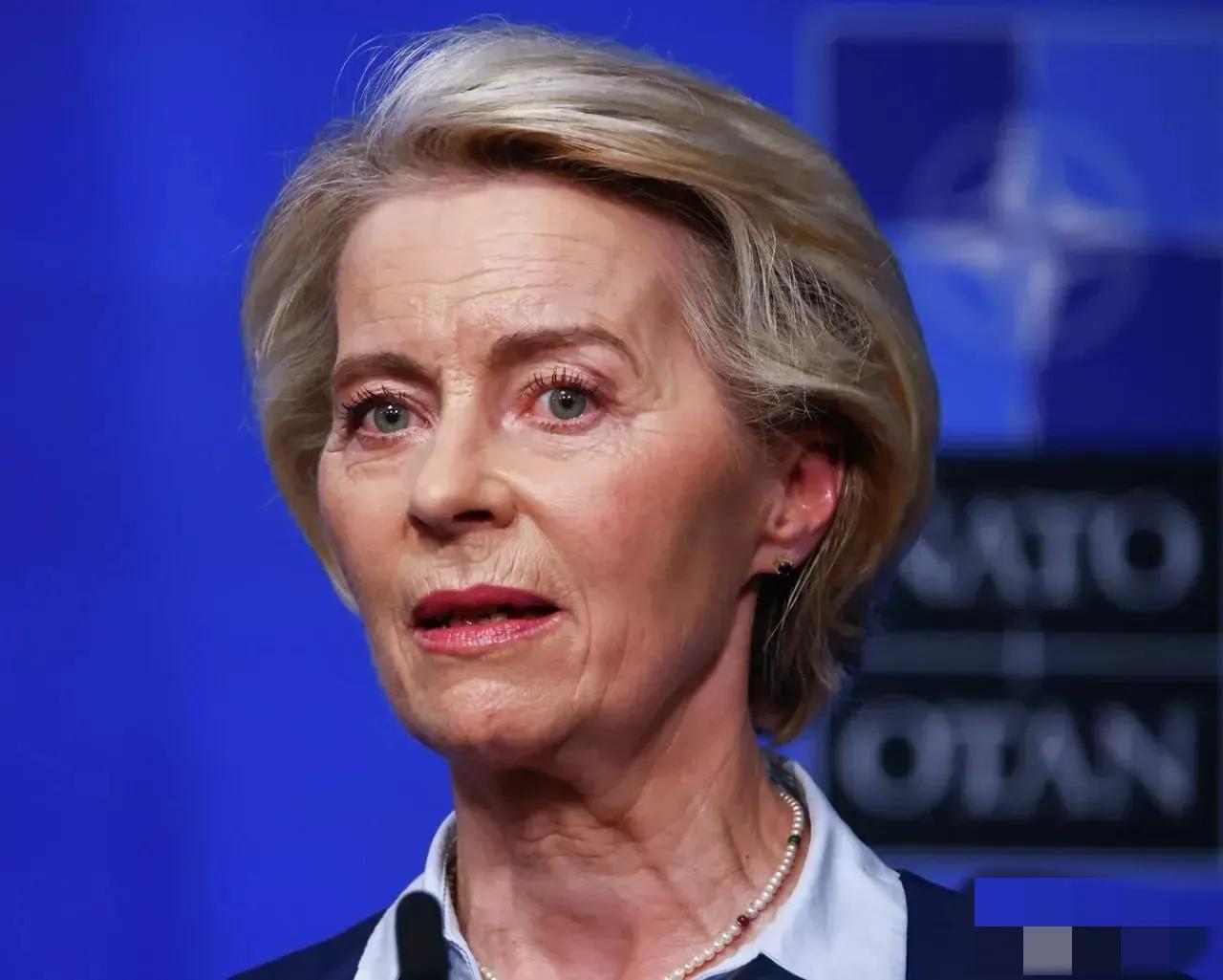 欧盟：美国制裁欧洲国家，让中国、俄罗斯心中暗喜欧盟委员会主席冯德莱恩、副主