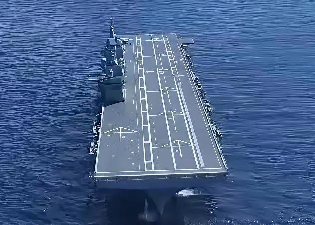 全球独一份。两栖攻击舰+电磁弹射+阻拦着舰。全新的设计理念+全新的作战模式。