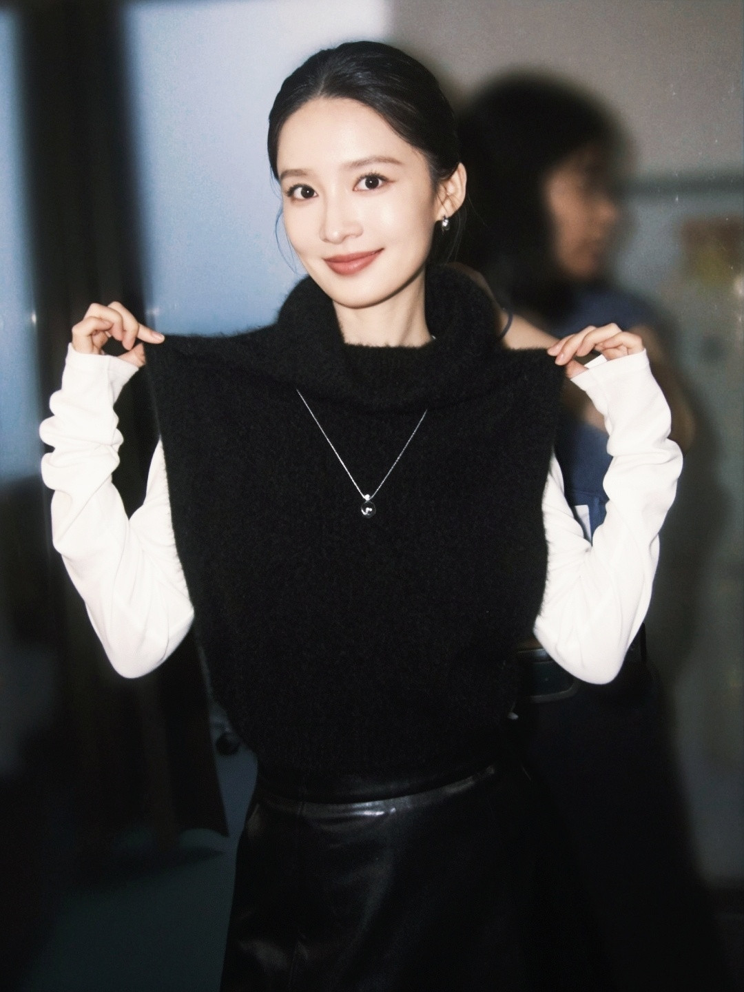 李沁美丽头像更新女神真的太清纯了​​​​