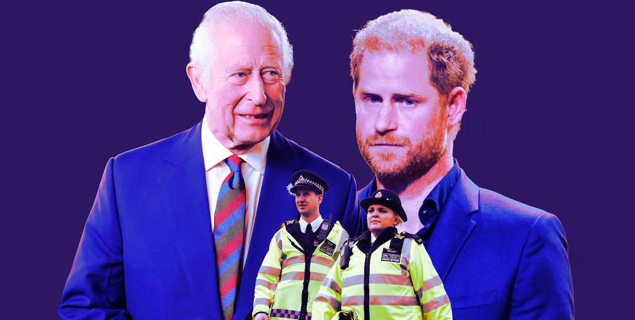 查尔斯国王出手，哈里王子安保升级在即？据英国王室专家亚瑟·爱德华兹爆料，最近一