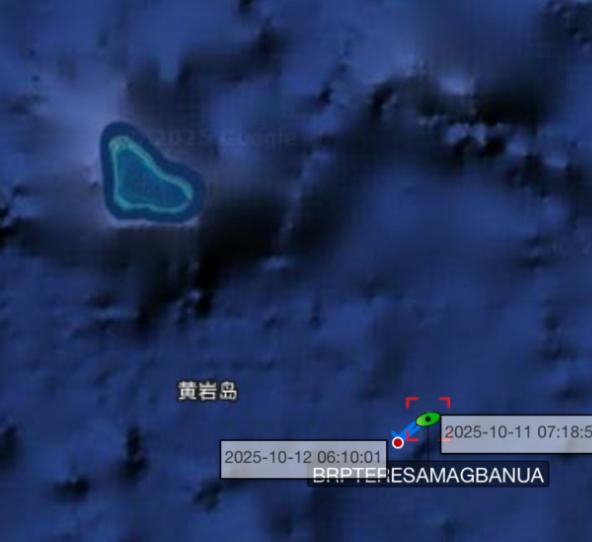 菲律宾的地震归地震，但是去黄岩岛搞事却从未停止！9月30日和10月9日的连续