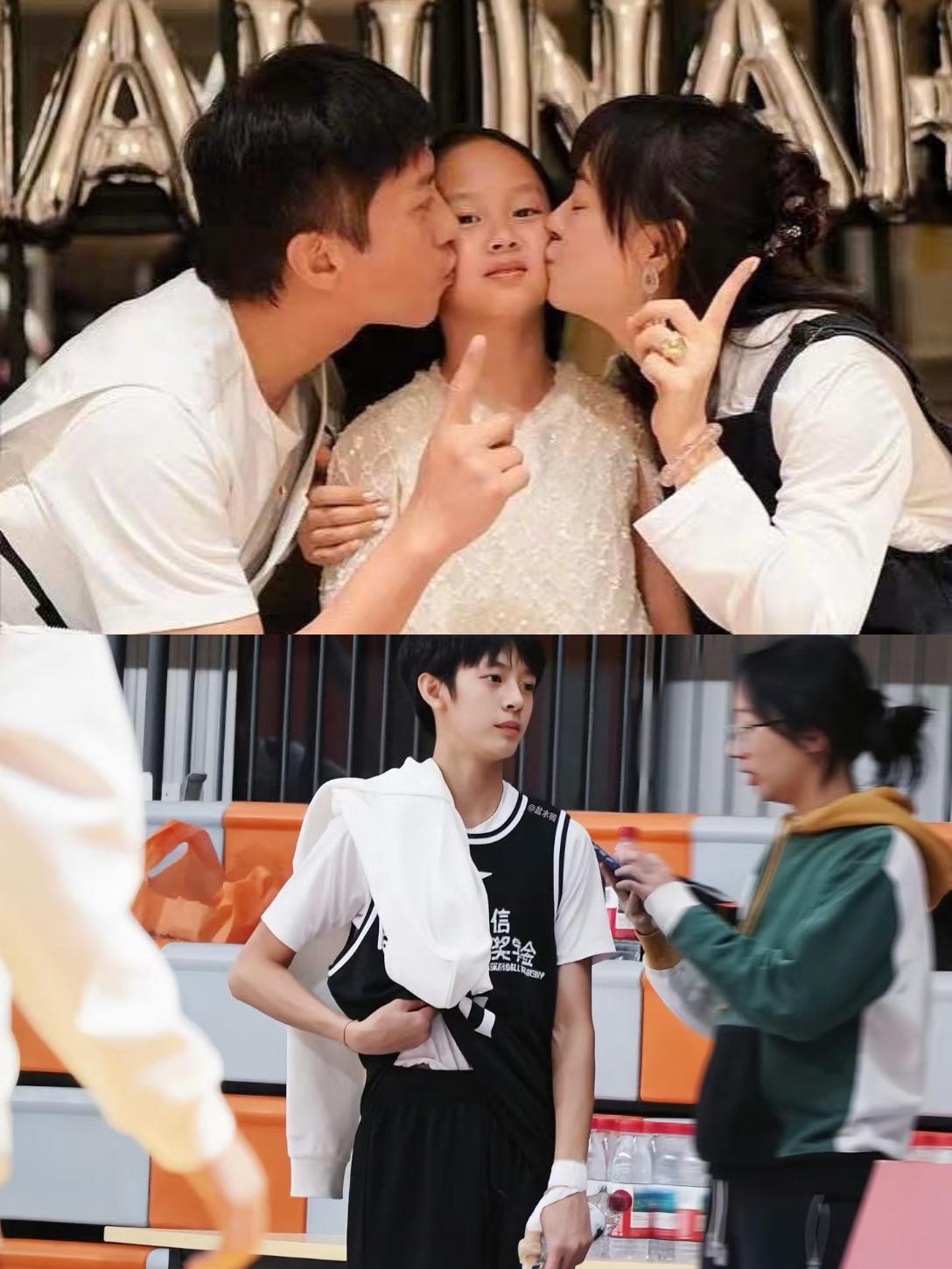 刷到邓超孙俪家近况，有点意思。​儿子在上海读公立初中。​女儿却在国际学校