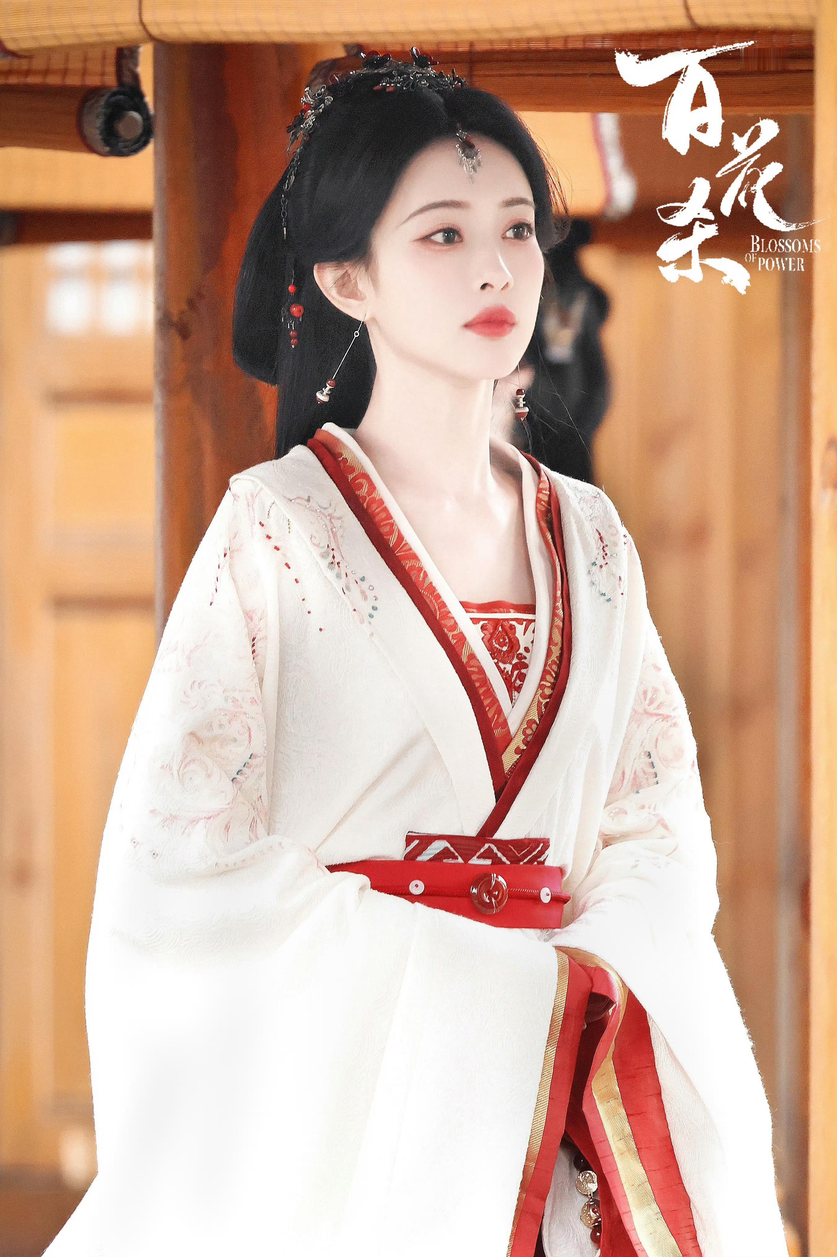 旧造型新收图～～～孟子义《百花杀》白衣（白红）​​​