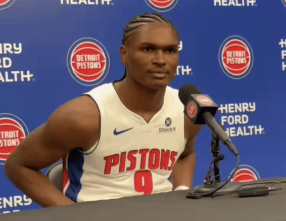 NBA季后赛，活塞以101-112不敌魔术。赛后活塞球员奥萨尔-汤普森接受了记