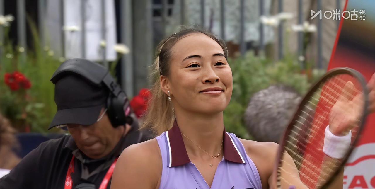 郑钦文2-0力克拉杜卡努，强势挺进女单4强北京时间6月14日凌晨，WTA500