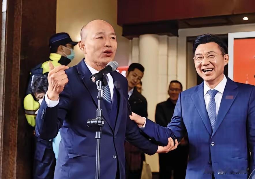 江启臣发文力挺韩国瑜留言感谢国民党内部现在闹得很厉害，内部人心不齐，各种矛