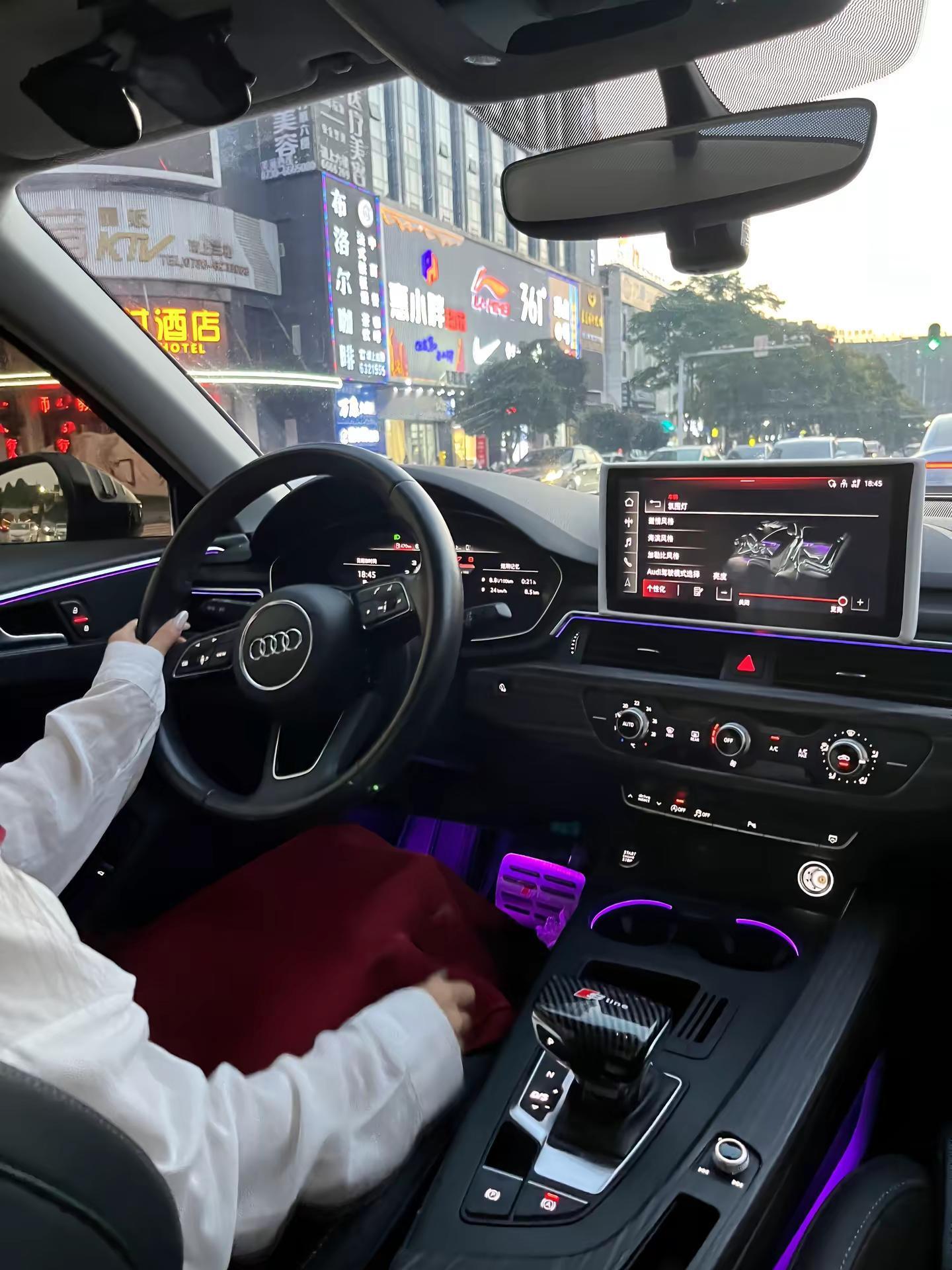 十几万的奥迪A4l就是香＃奥迪a41驾驶