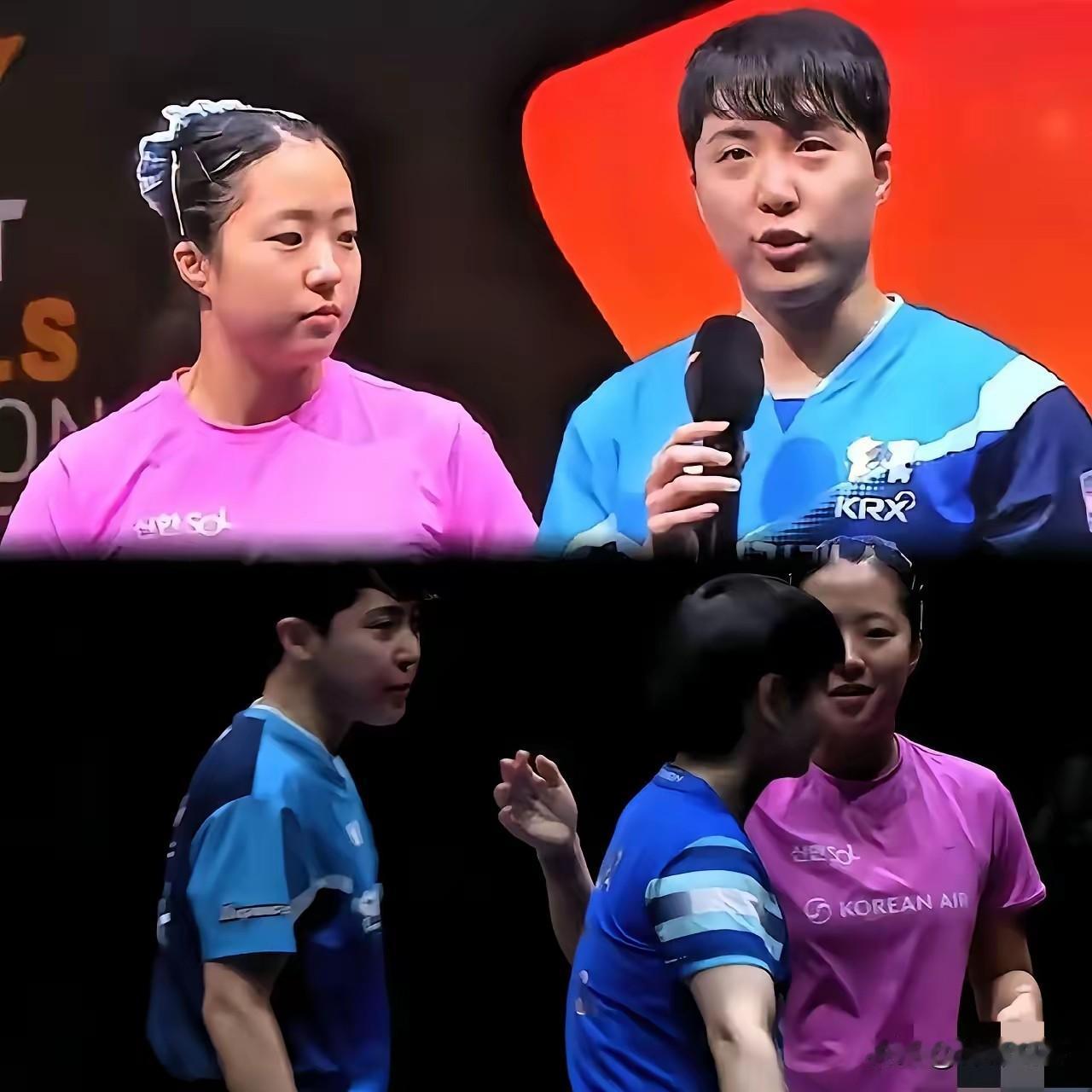 韩国组合林钟勋/申裕斌香港夺冠后，庆祝得那叫一个“收敛”。哨声一响，申裕斌第一反