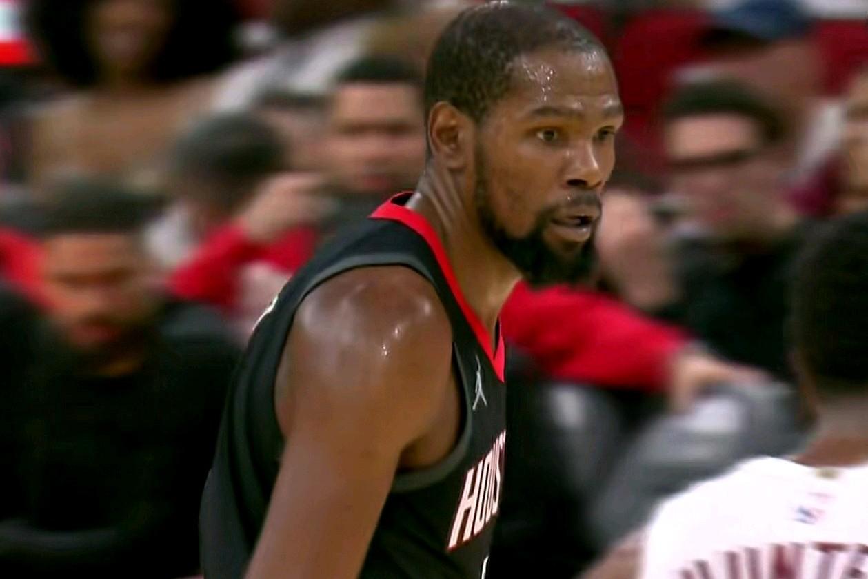 火箭打爆骑士，这3人不得不夸：1：杜兰特30分4篮板7助攻，打的最轻松最高效