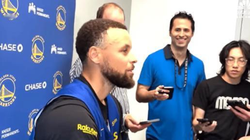 库里明白人啊！ 勇士核心库里在附加赛开打前接受采访，清晰对比了系列赛抢七与一