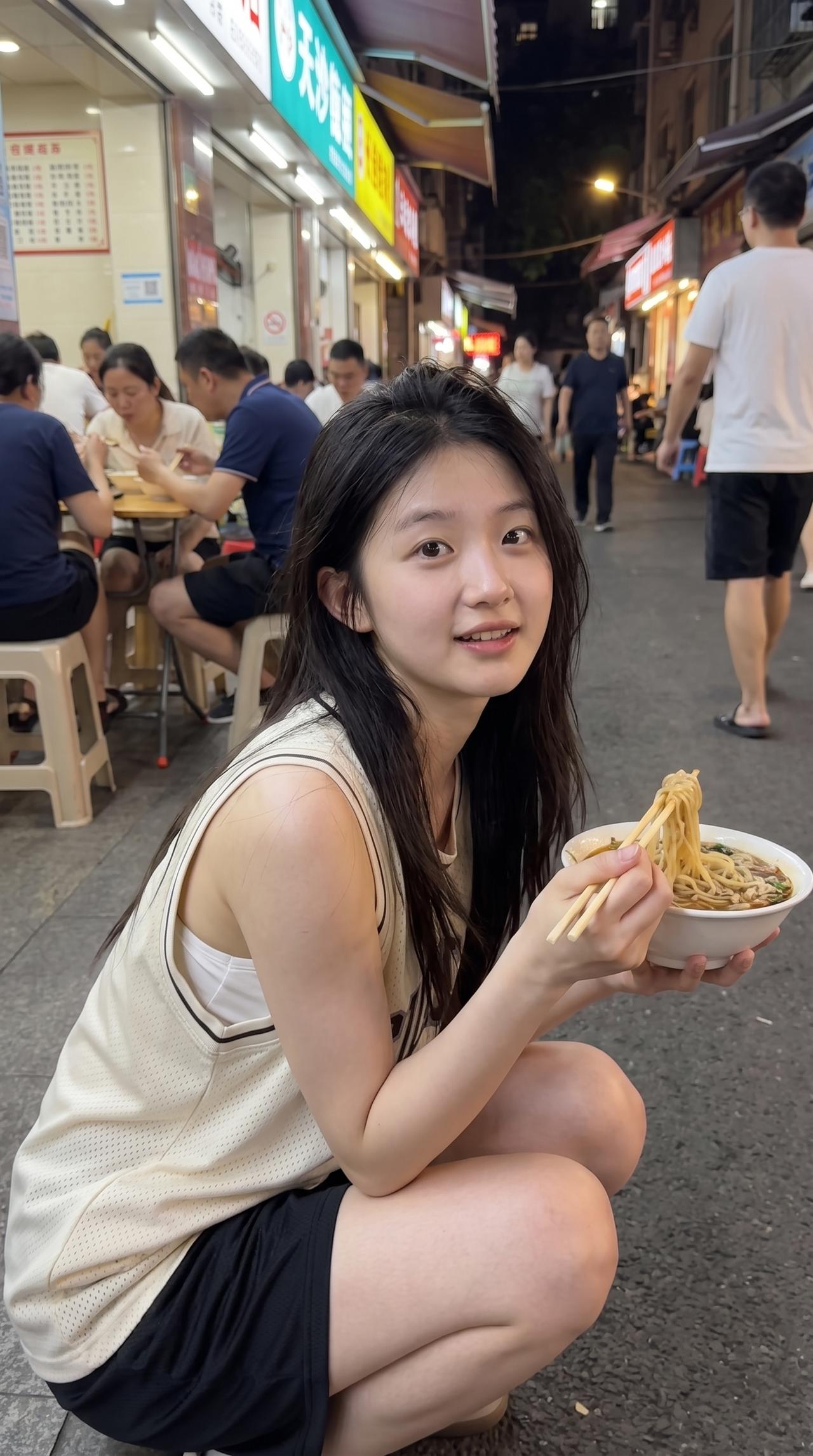 在西安待久了，发现一个规律：不知道吃什么的时候，最后都会走进一家面馆。油泼面